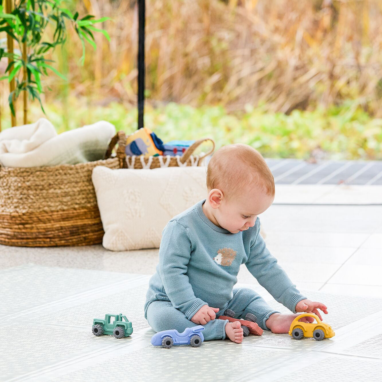 Silicone Vehicle Teether Toy | Race Car