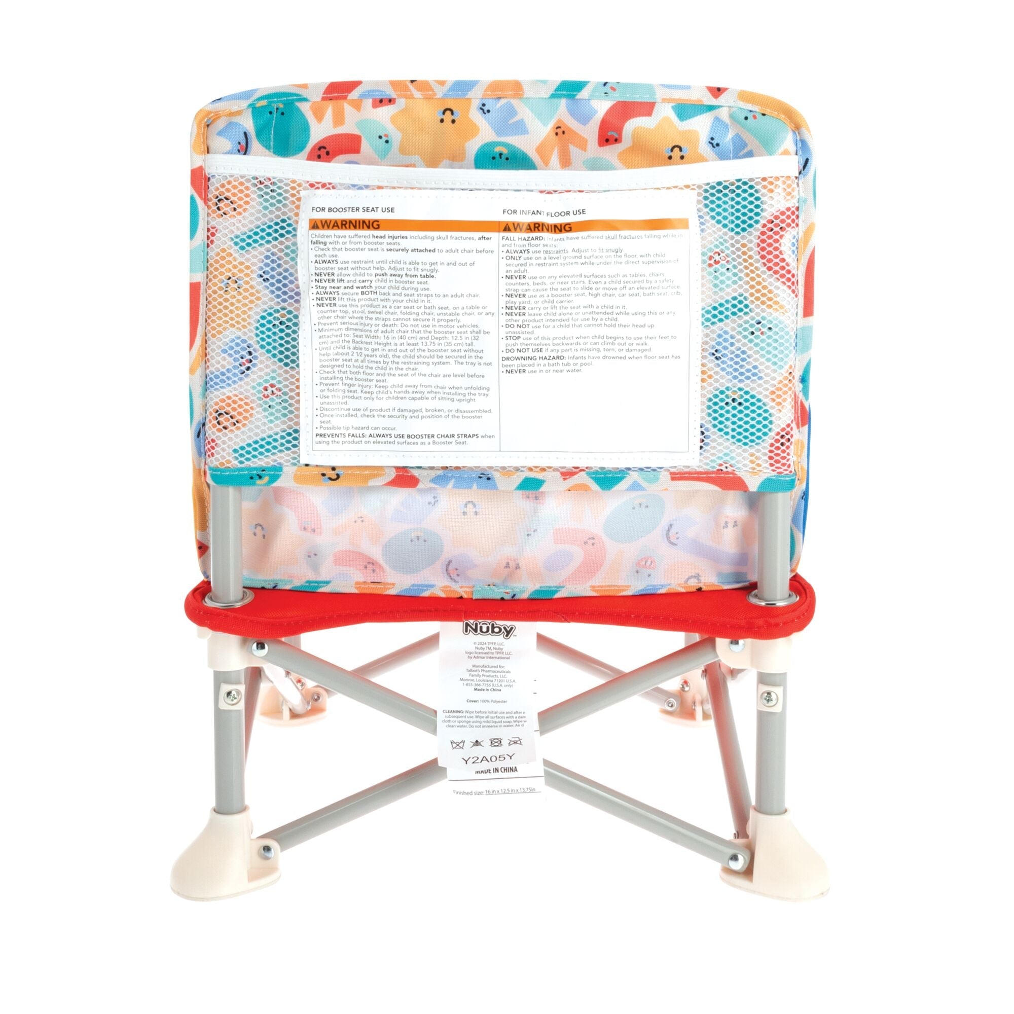 Pop Up Booster Seat | Fun Faces