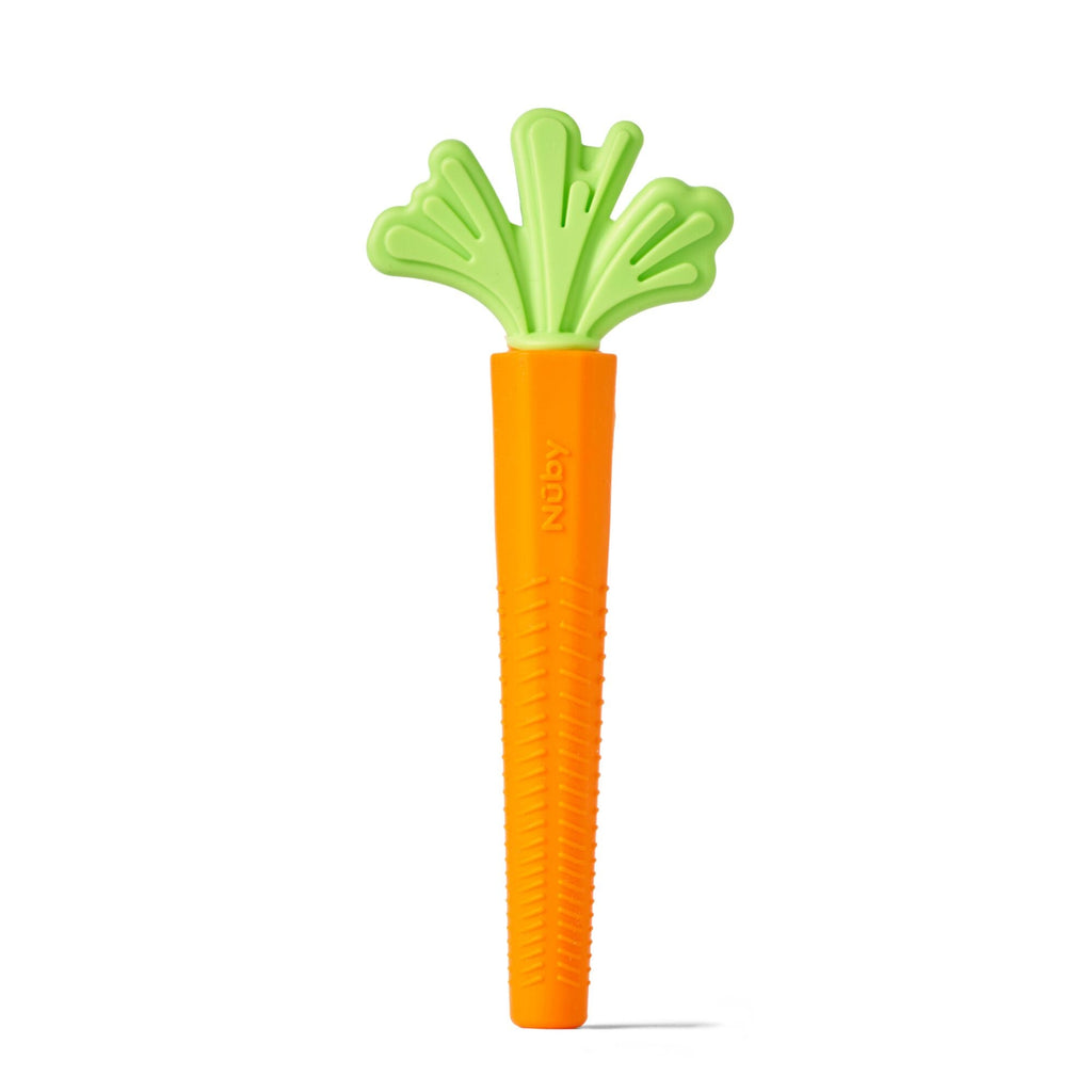 Silicone Carrot Tube Teether