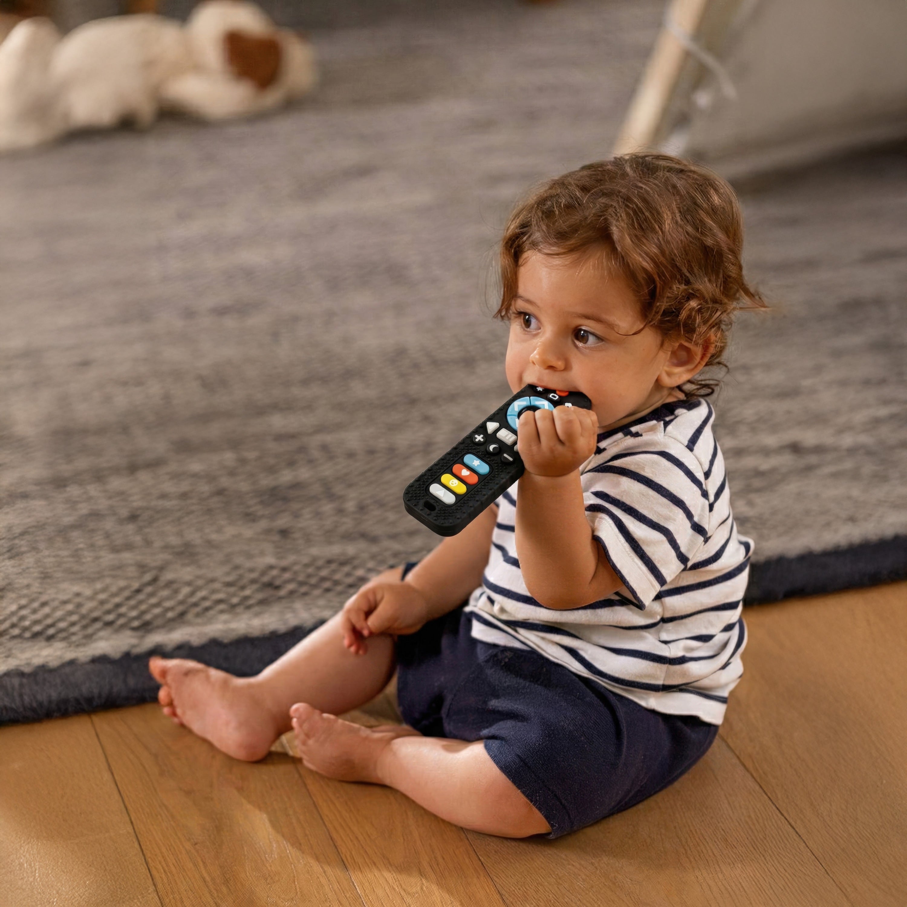 Silicone Remote Control Teether Toy