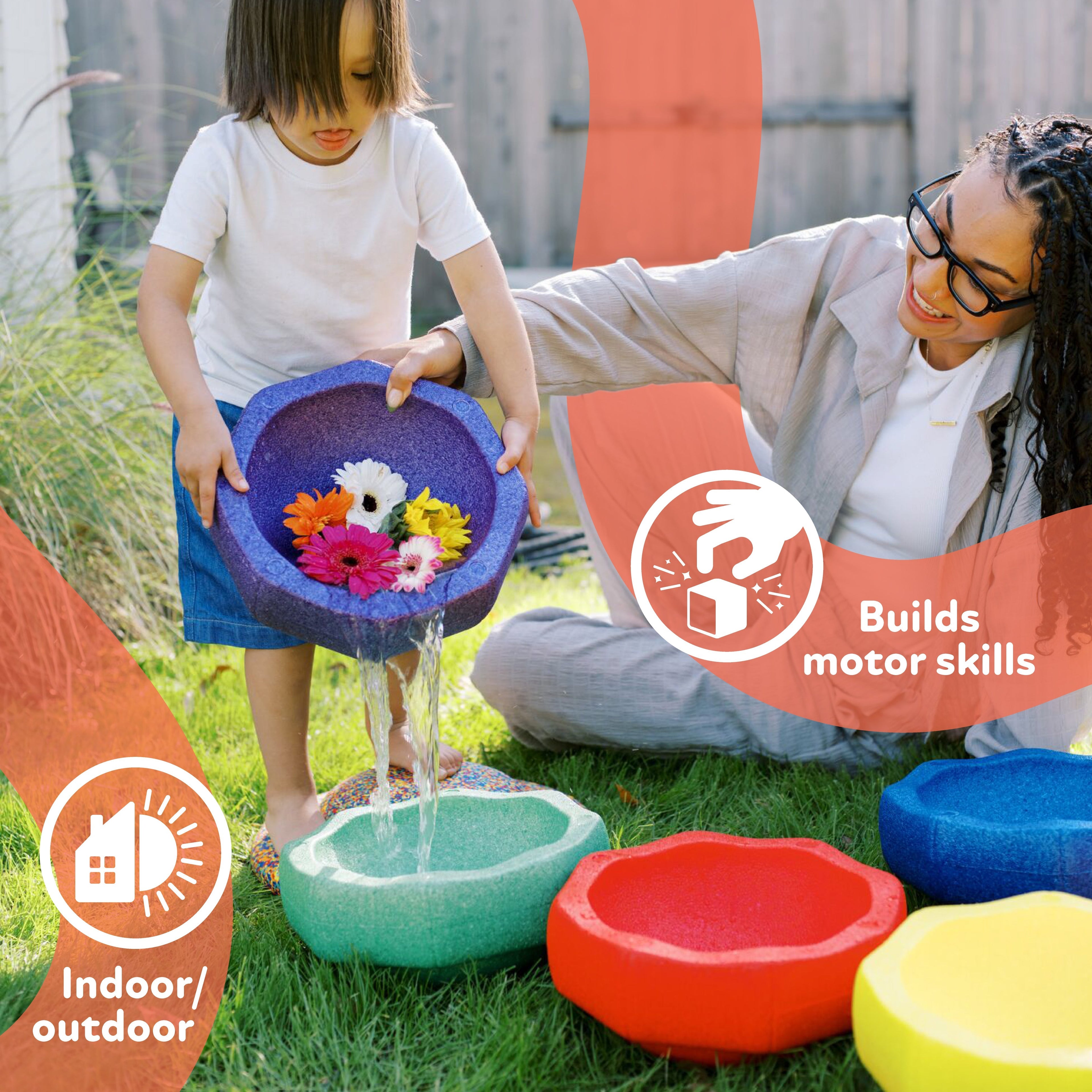 StepPebbles and FREE Balance Board | Pastel